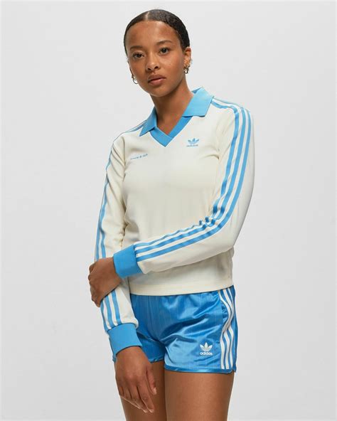 adidas wmns sporty & rich long sleeve soccer jersey